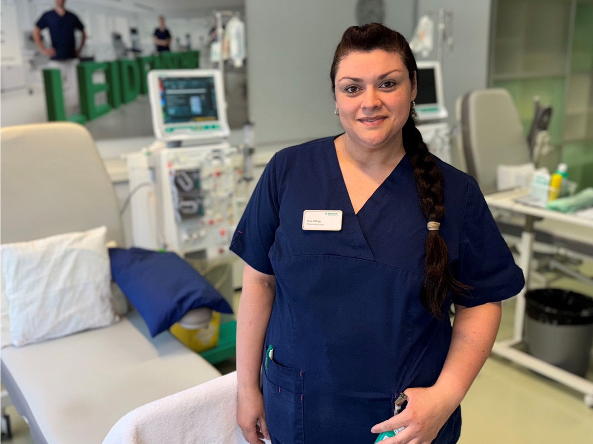Paula Häfliger, Nurse 