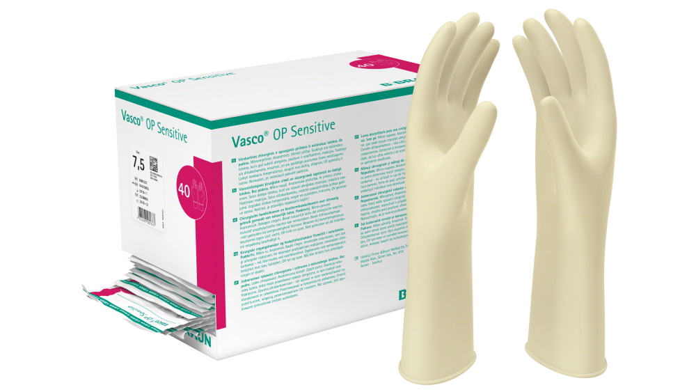 B. Braun Handschuhkasten und Handschuhe 