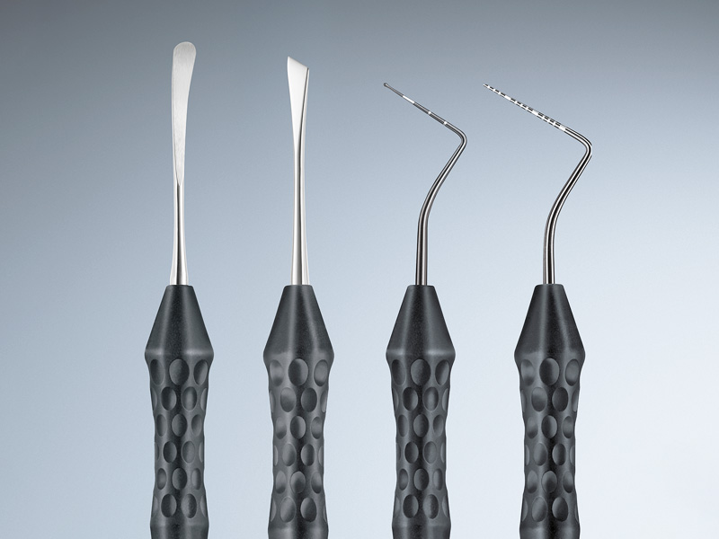 Gamme d’instruments dentaires Ergoperio pour la parodontie