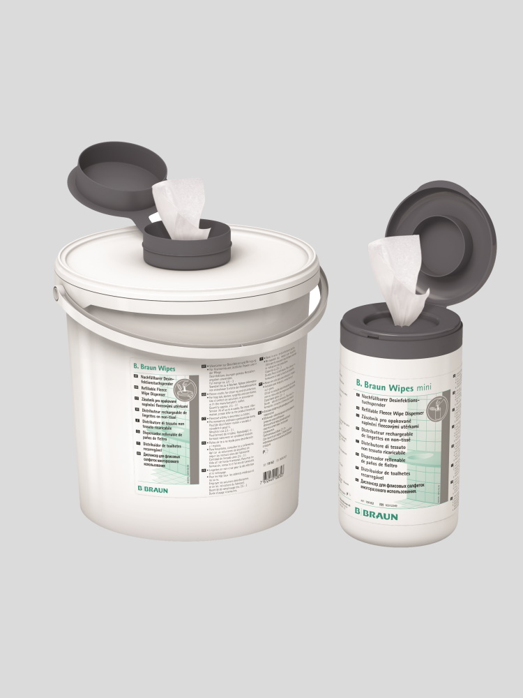 B Distributeurs de lingettes Braun deux tailles